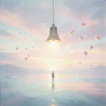 Waiting for the sunrise, midnight