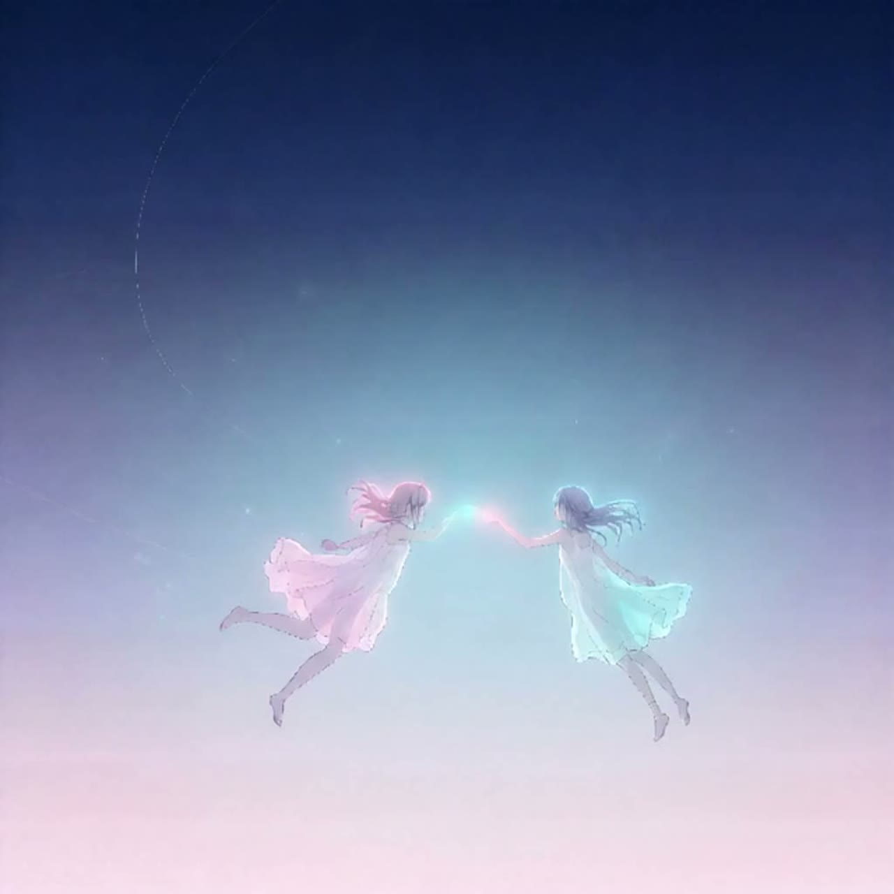 Drifting in a neon satellite