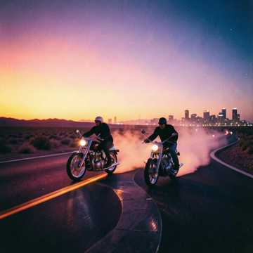 Bikers found by destiny (Remix), Original Creator: Smile in Live