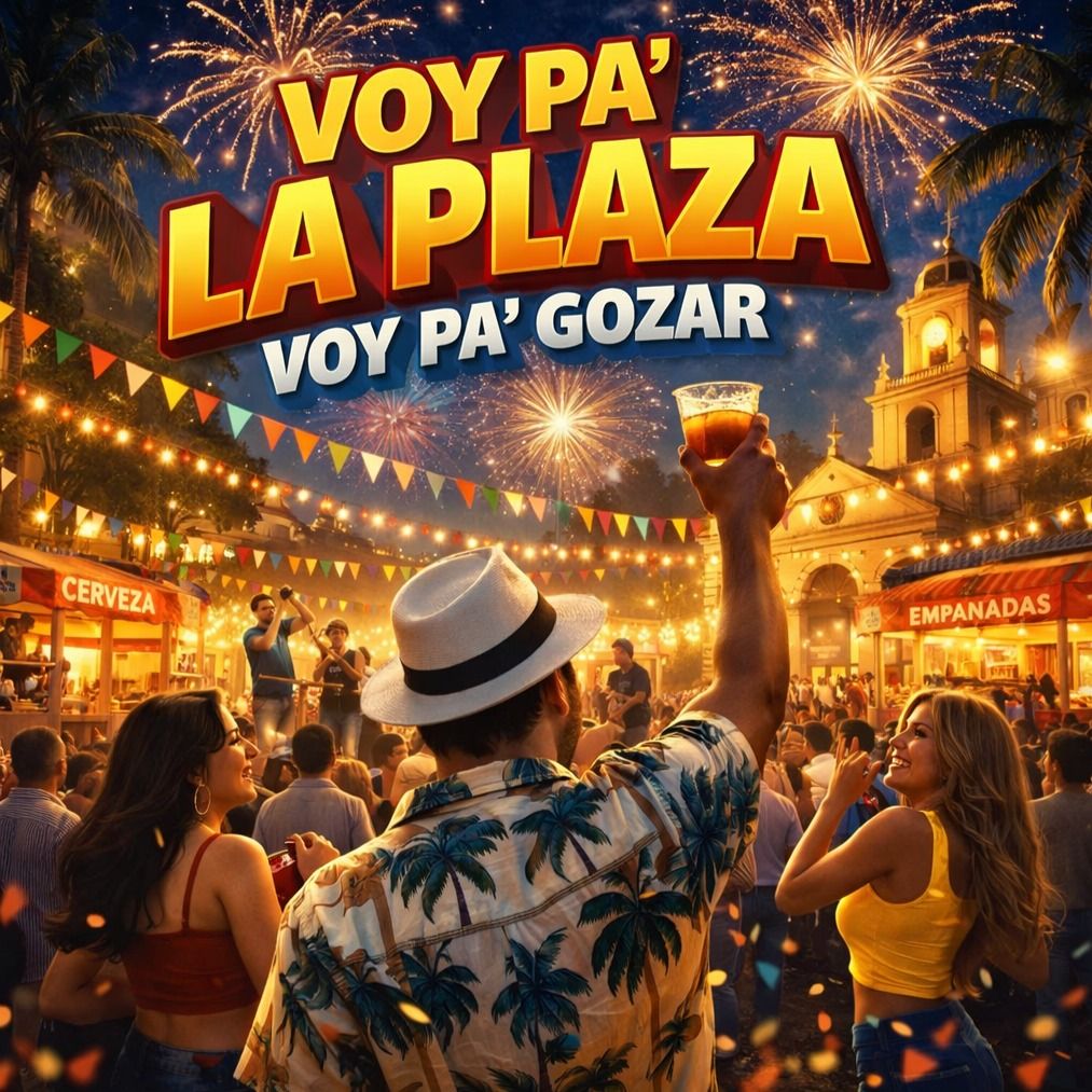 Voy pa’ la plaza, voy pa’ gozar