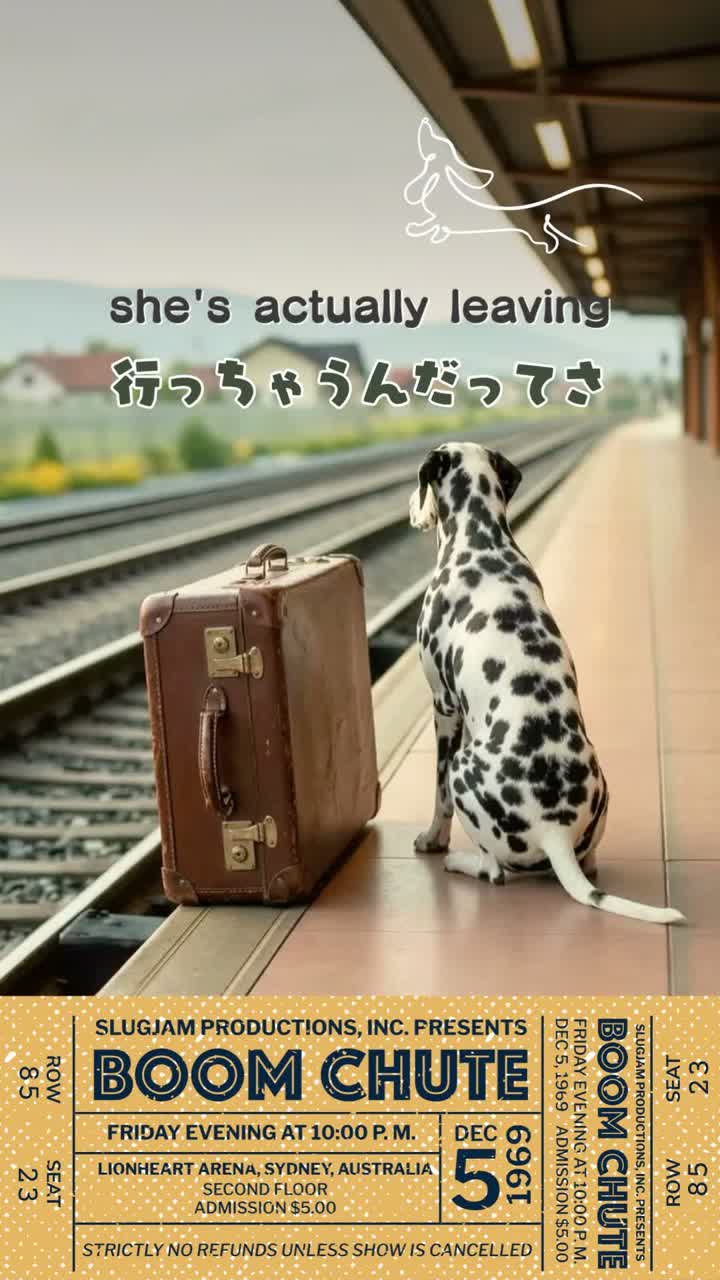 行っちゃうんだってさ She's actually leaving