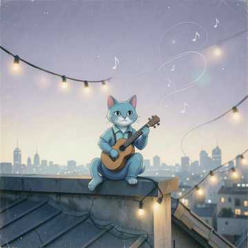 Ballade du Chat Bleu Troubadour