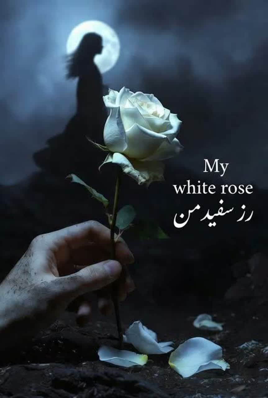 رز سفید من