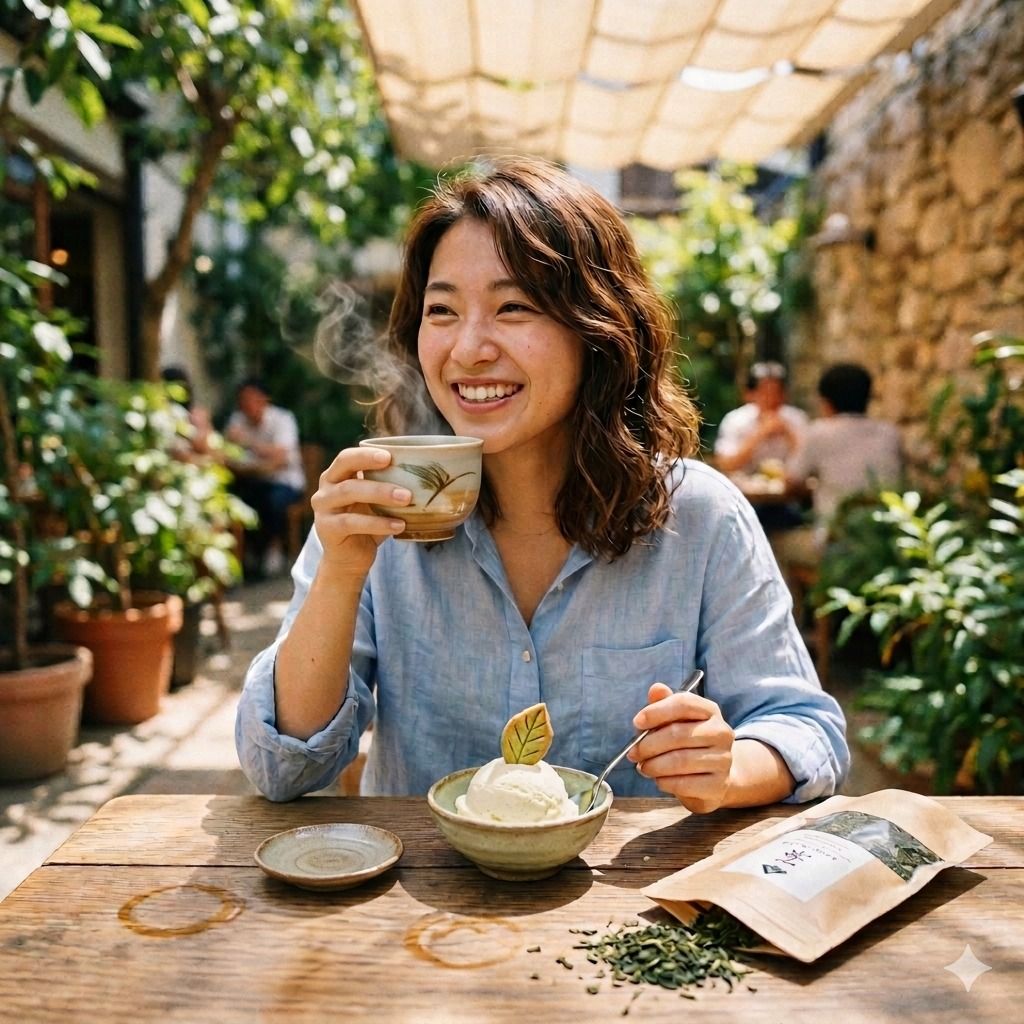 アイスとお茶チャチャ