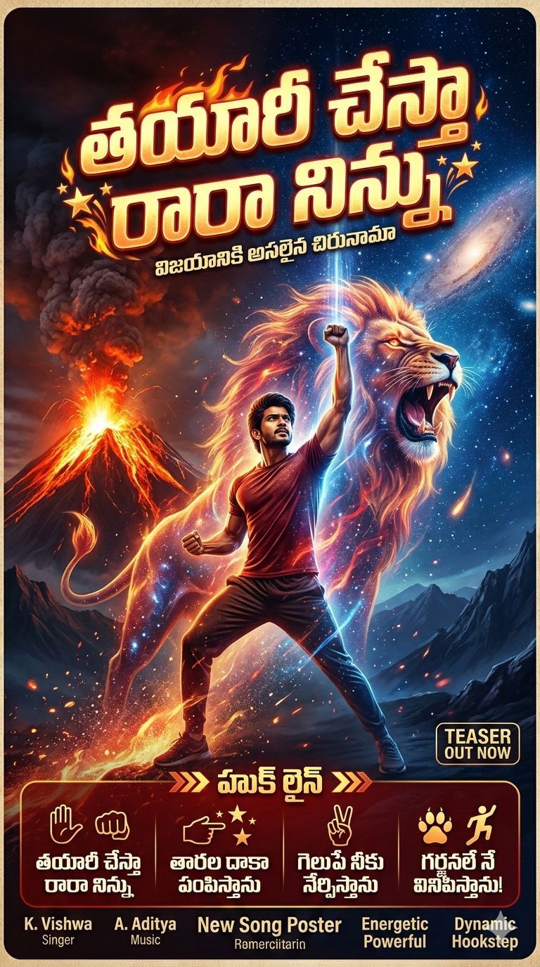 తయారీ చేస్తా రారా నిన్ను