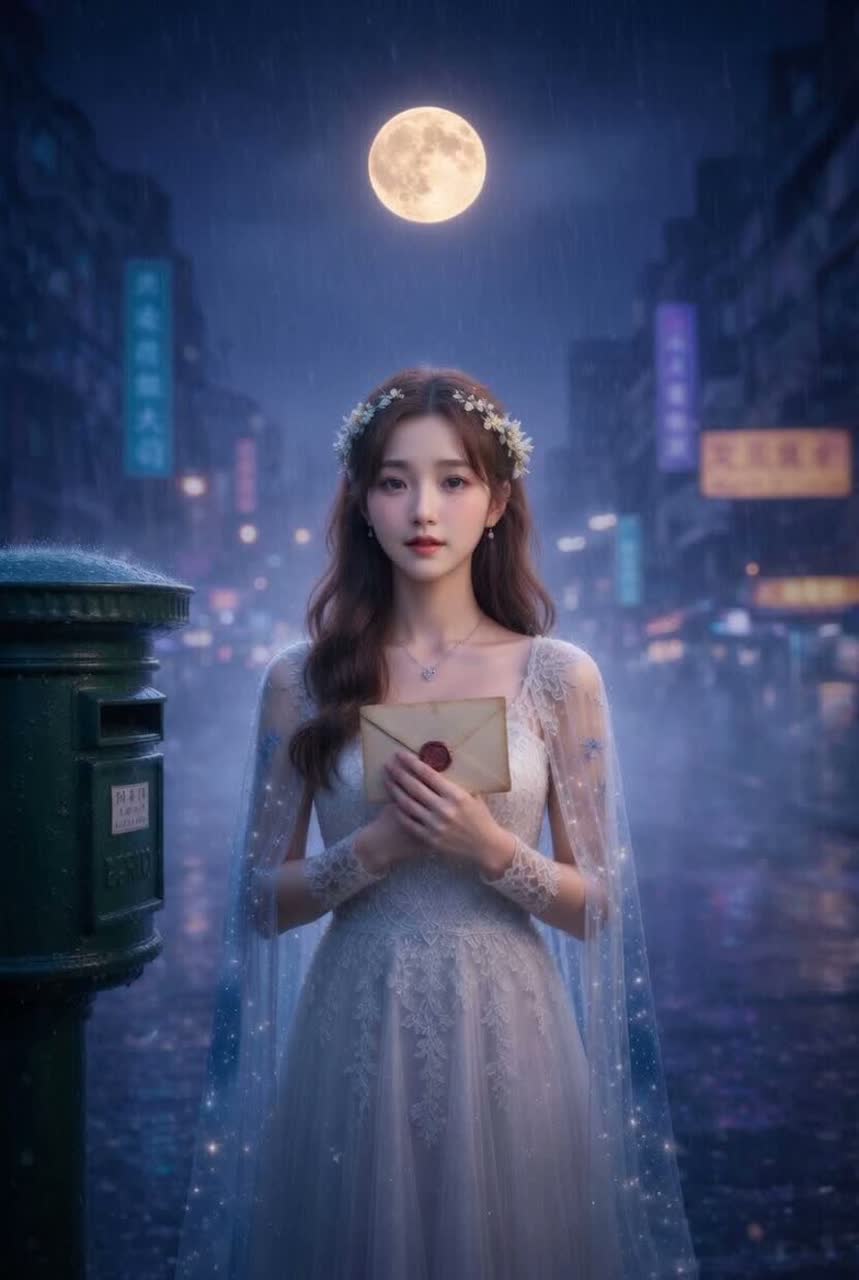 夜信給月