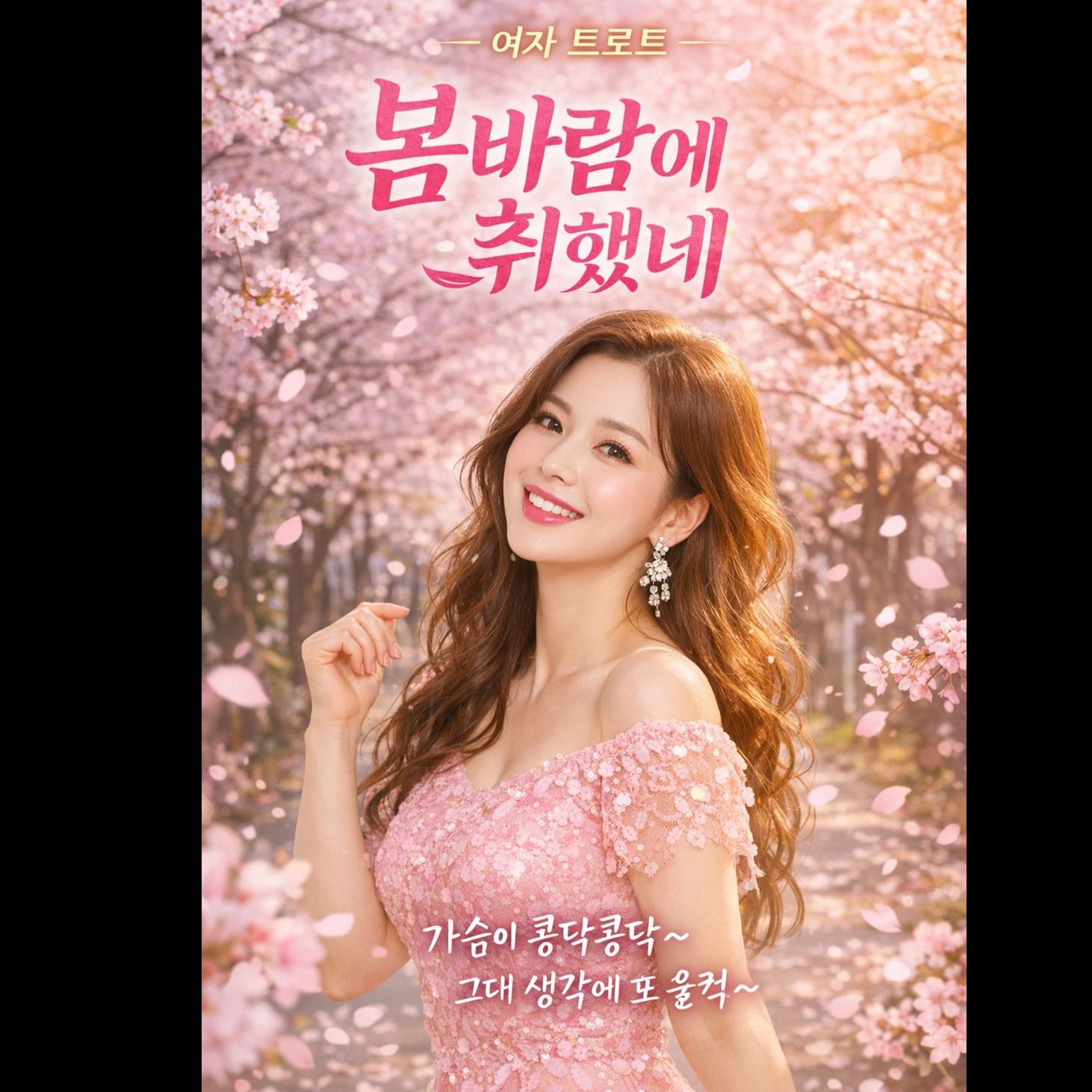 봄바람에 취했네