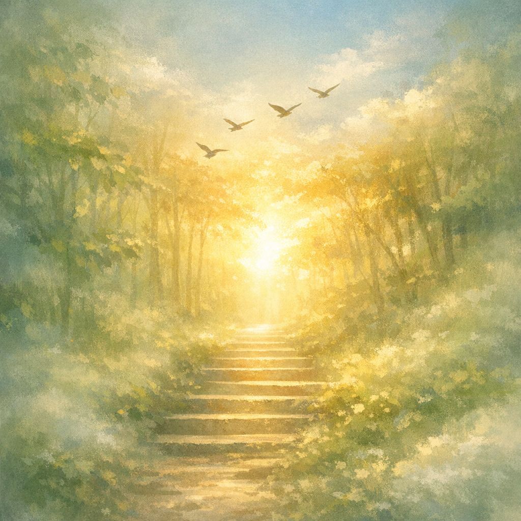 静かな旅立ち
