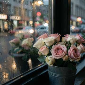 Zwischen Kaffee und Blumen