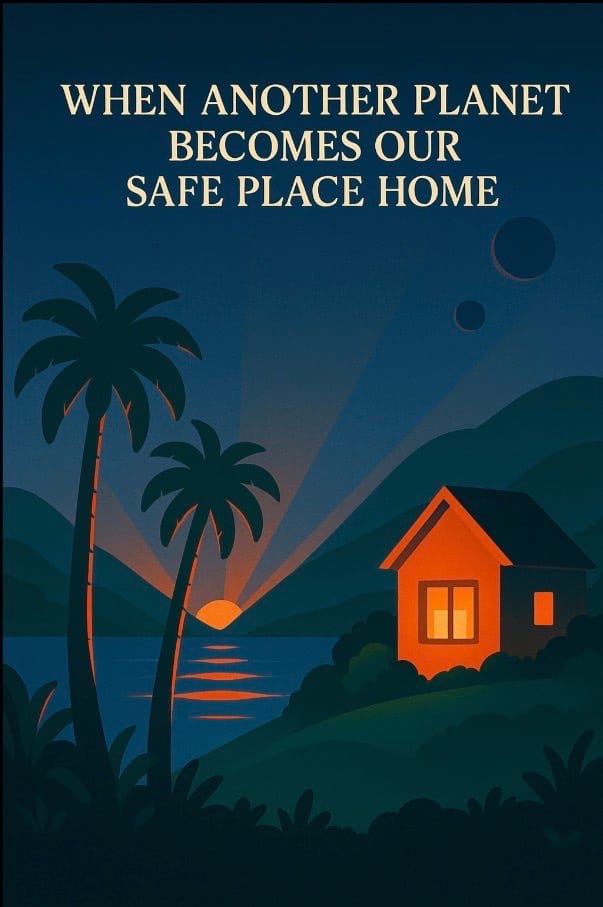 When Another Planet Becomes Our Safe Place Home