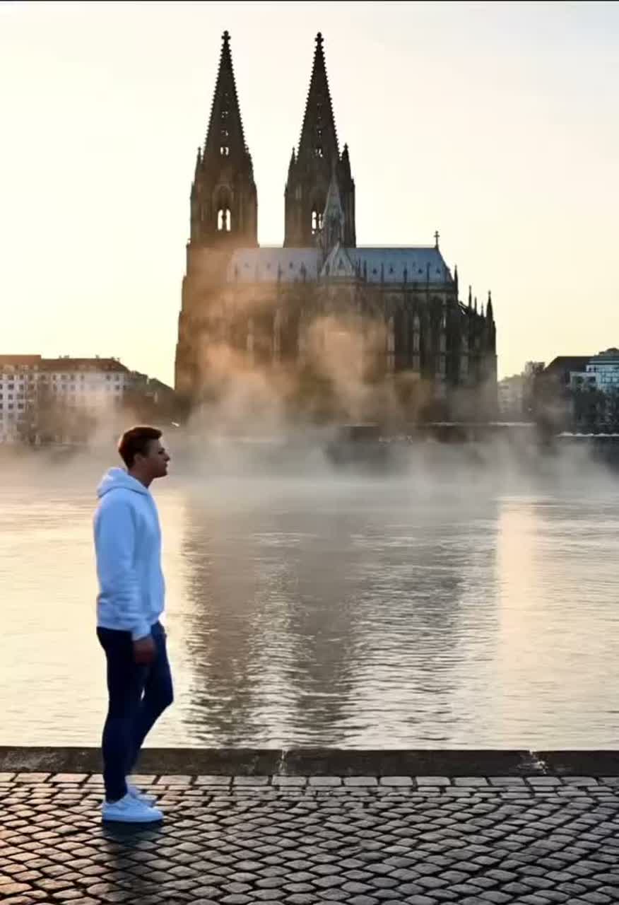 Köln am Rhein (Cologne on the Rhine)#полиглот