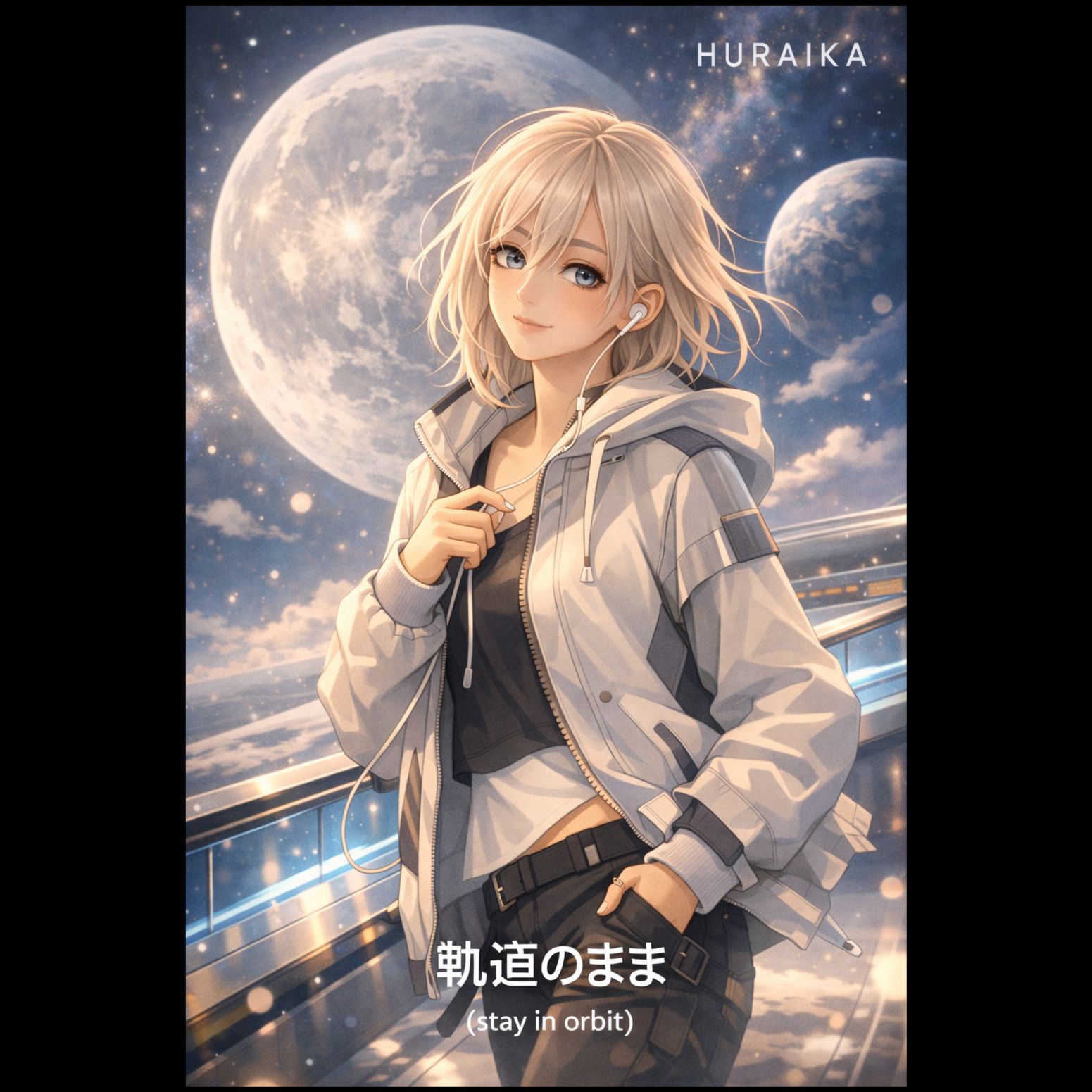軌道のまま (stay in orbit)