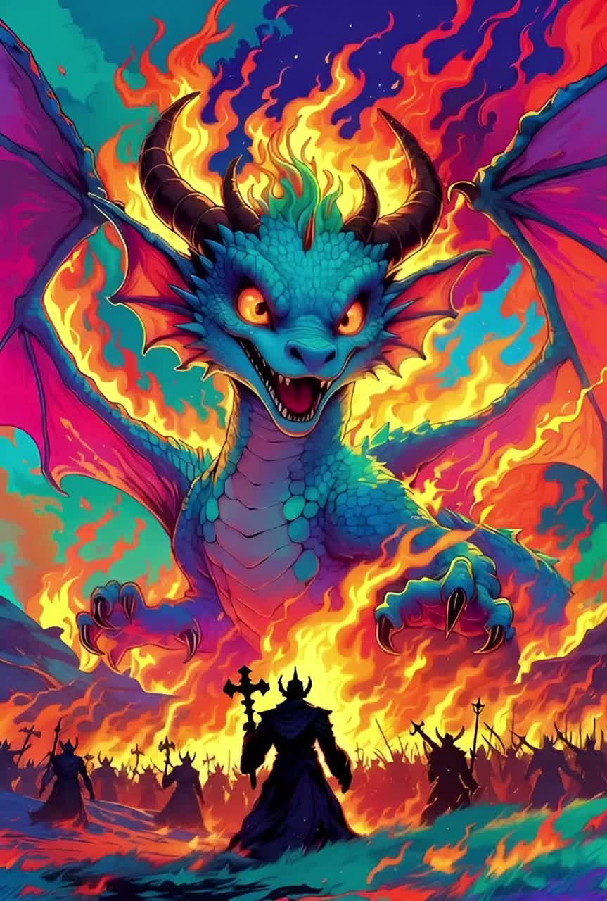 Drachenherz Flamme