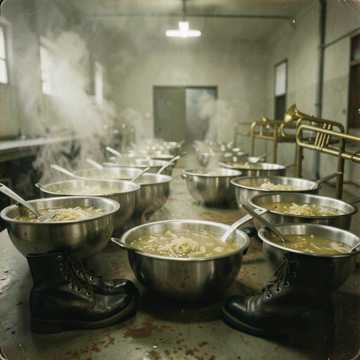 Clairon, soupe et gamelles 2