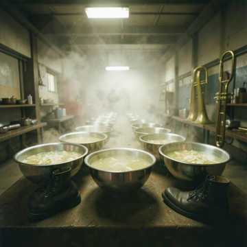 Clairon, soupe et gamelles 1