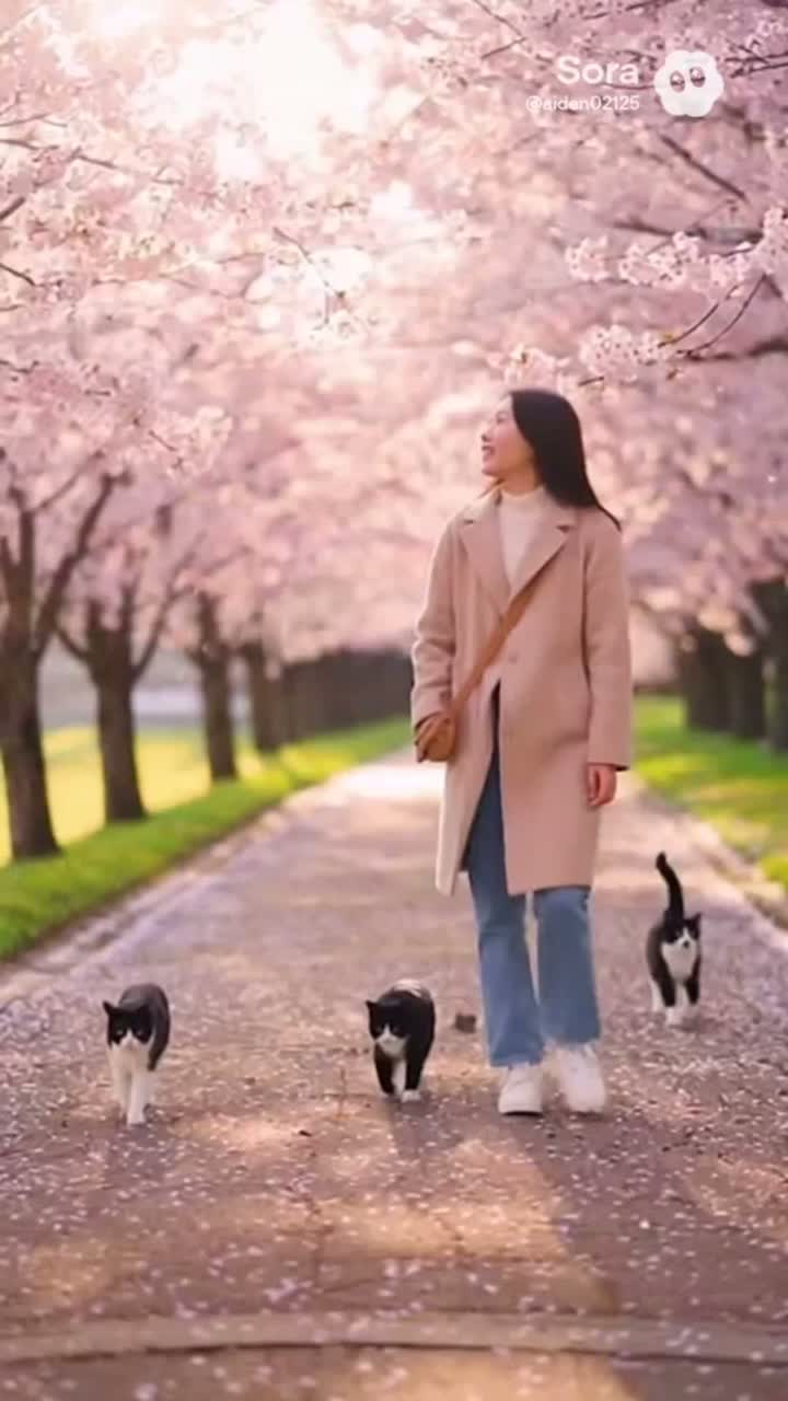Walking My Cat(고양이 산책)