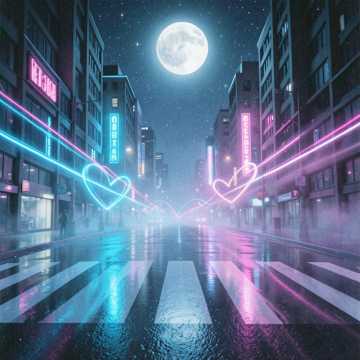 Neon Crossing ❤️🔥