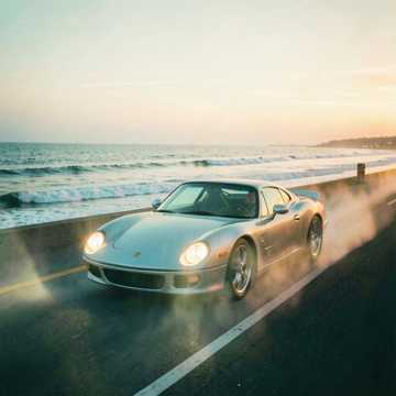 Driving to the Ocean
