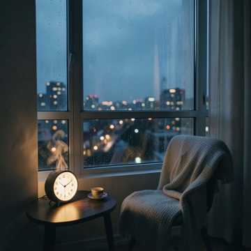 Soft Window Night