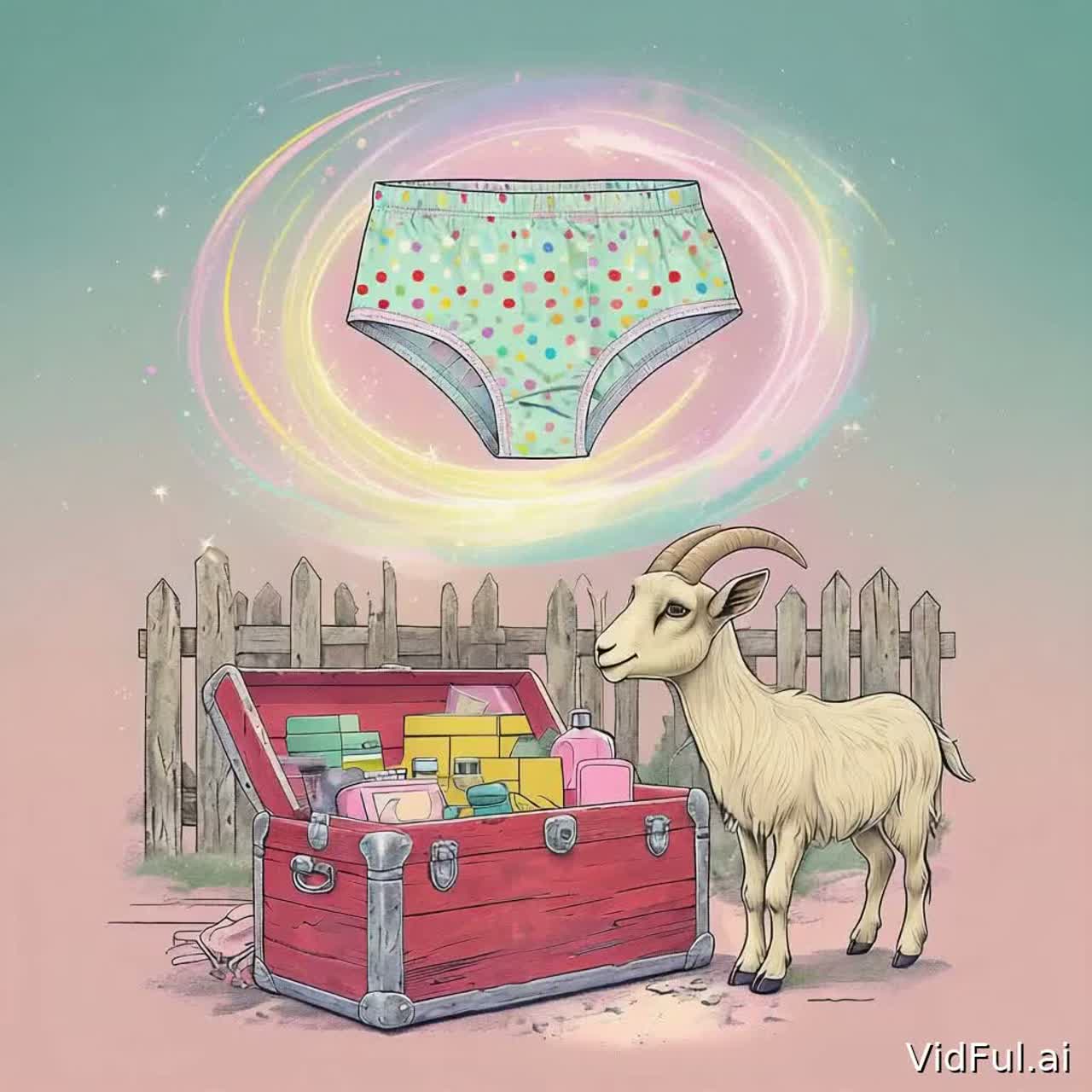 У меня трусы в горошек
