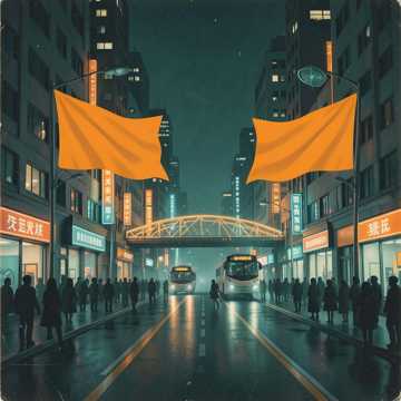 MARCH, The city is glowing