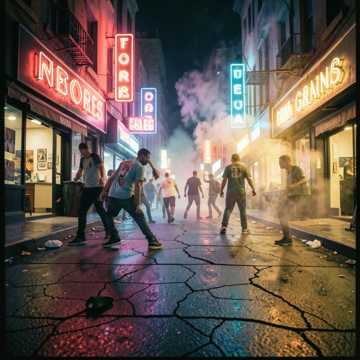 Riot in 6th Street Blues