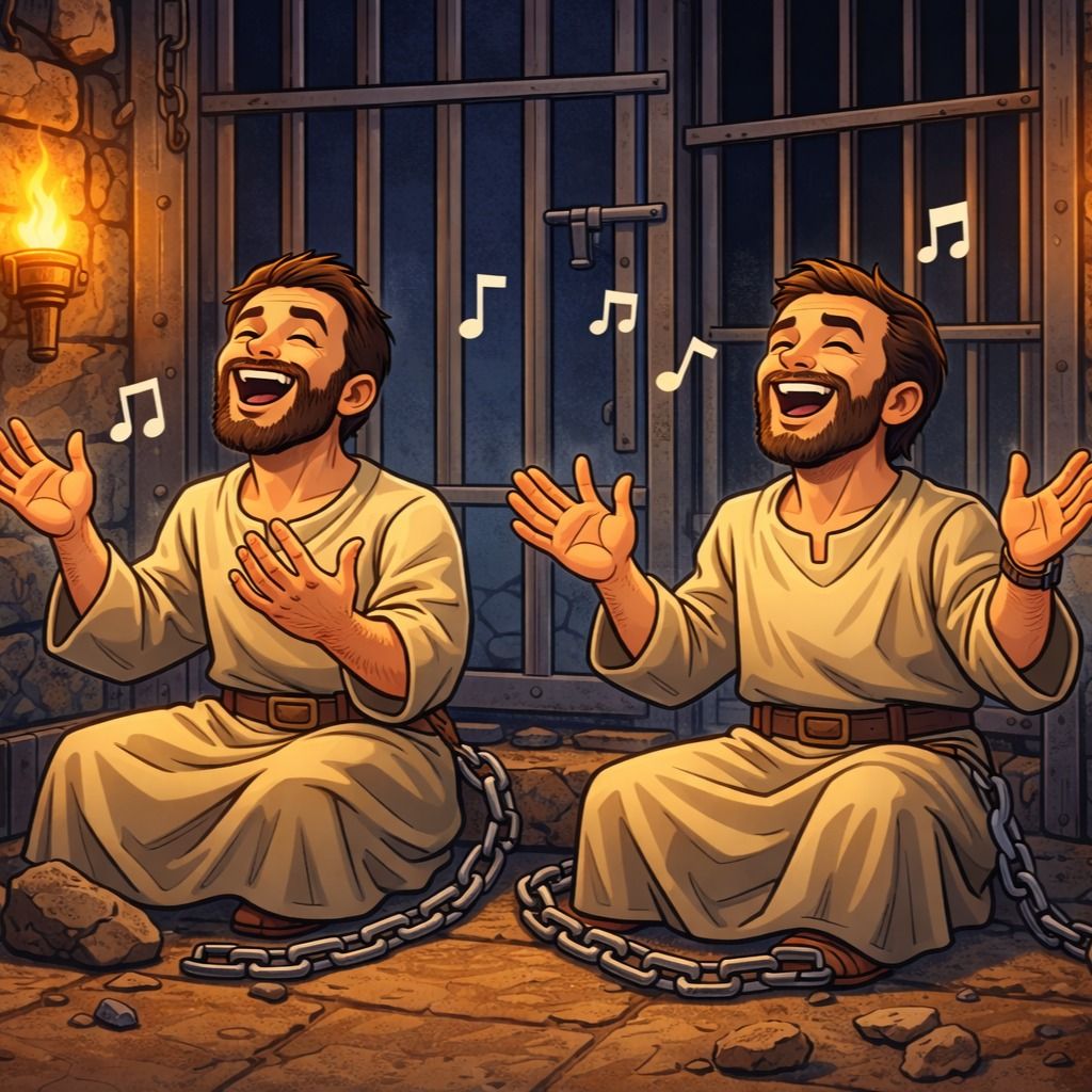 찬양하면 열려요 (바울과 실라)