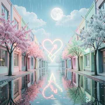 Spring Rain, Flower Rain. Cupid of Love V1