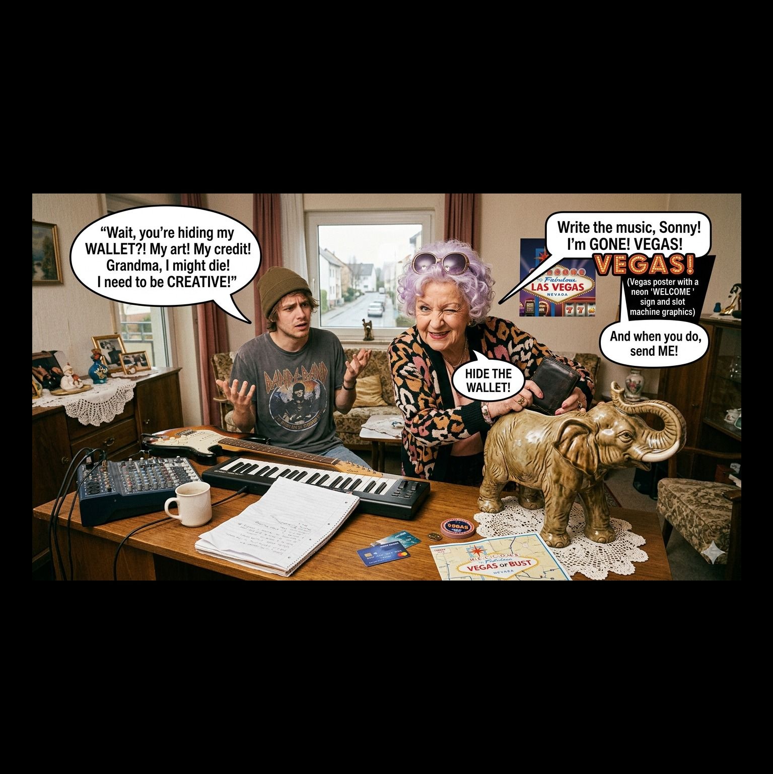 Creative But Grandma Needs to Go to Vegas