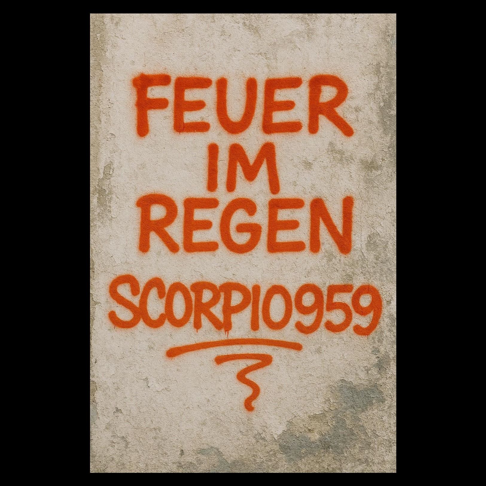 Feuer im Regen