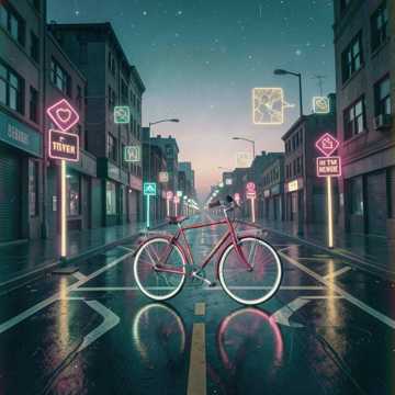 Riding Through The Infinite City
