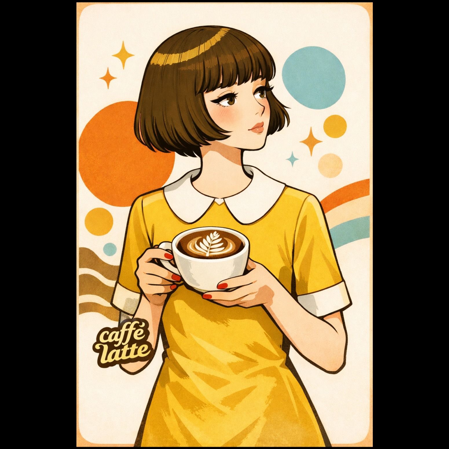 カフェラテ