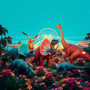 恐龍樂園 百花
