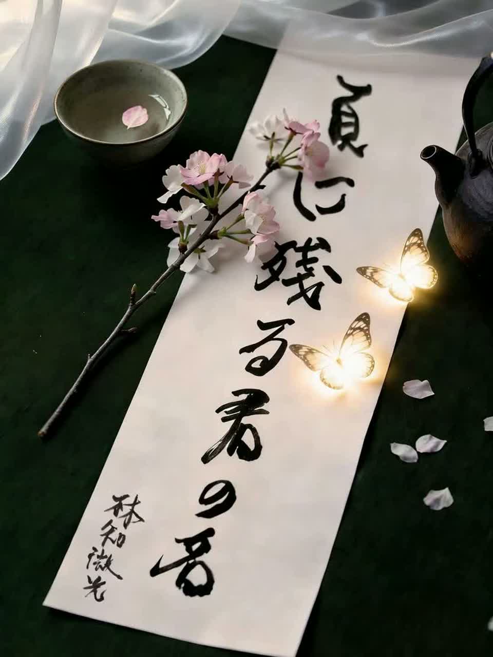 頁に残る君の名 Your Name Lingering on the Page