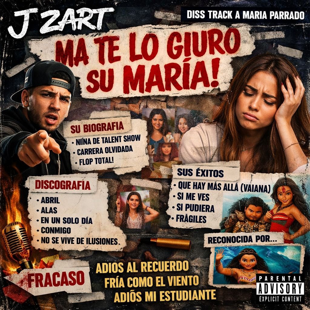 MA TE LO GIURO SU MARÍA!