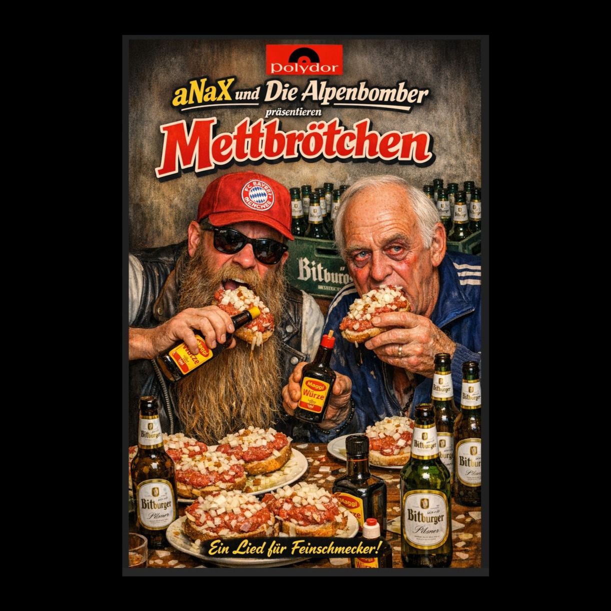 aNaX und Die Alpenbomber - Mettbrötchen und ne Kiste Bit [Hochdeutsch]