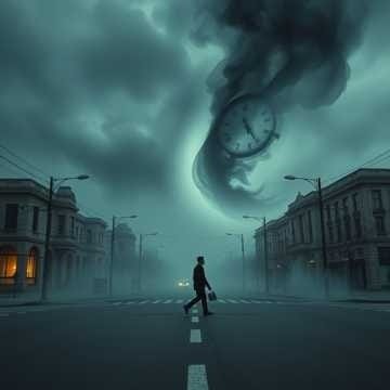 Dunkler Sturm