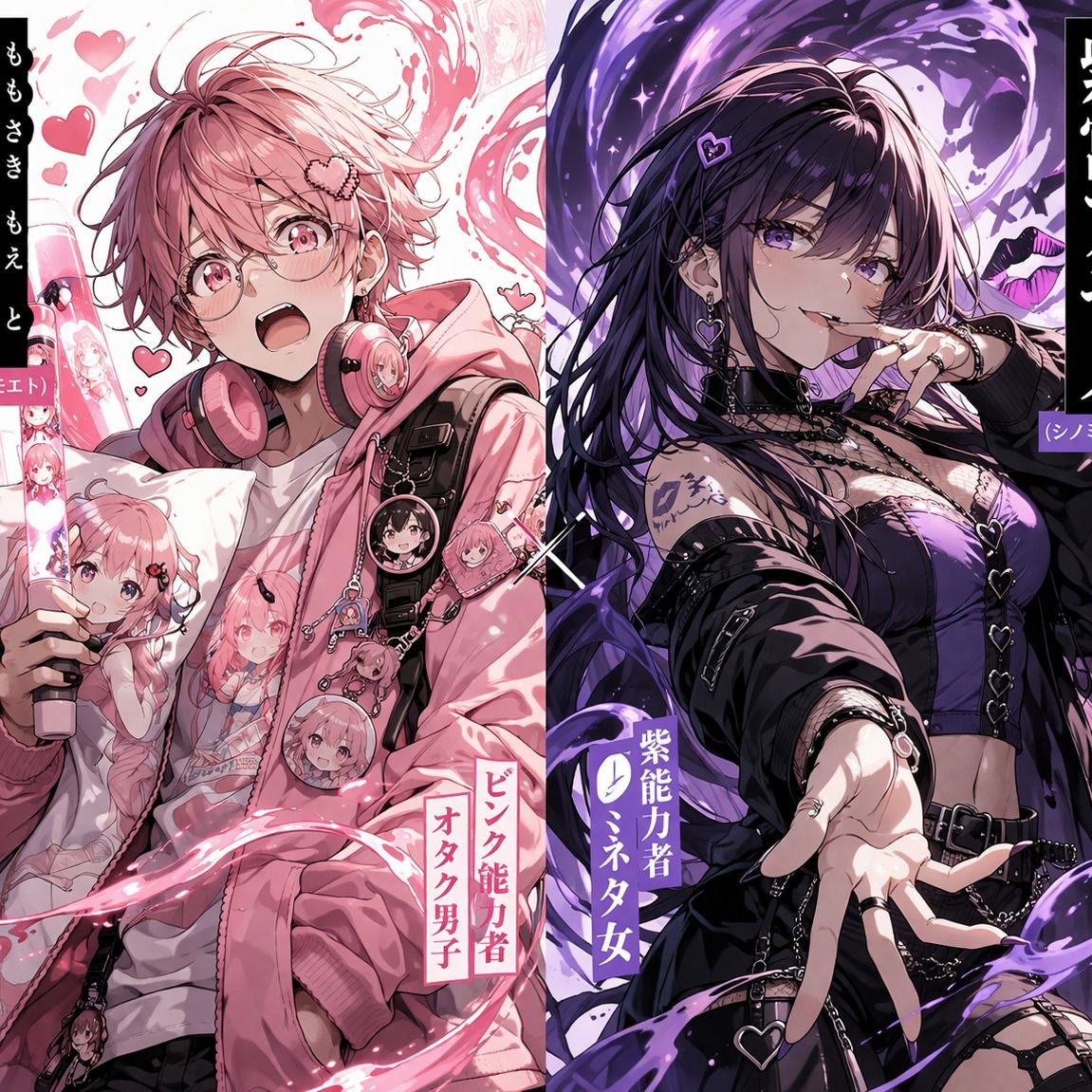 Pink & Violet Fantasy