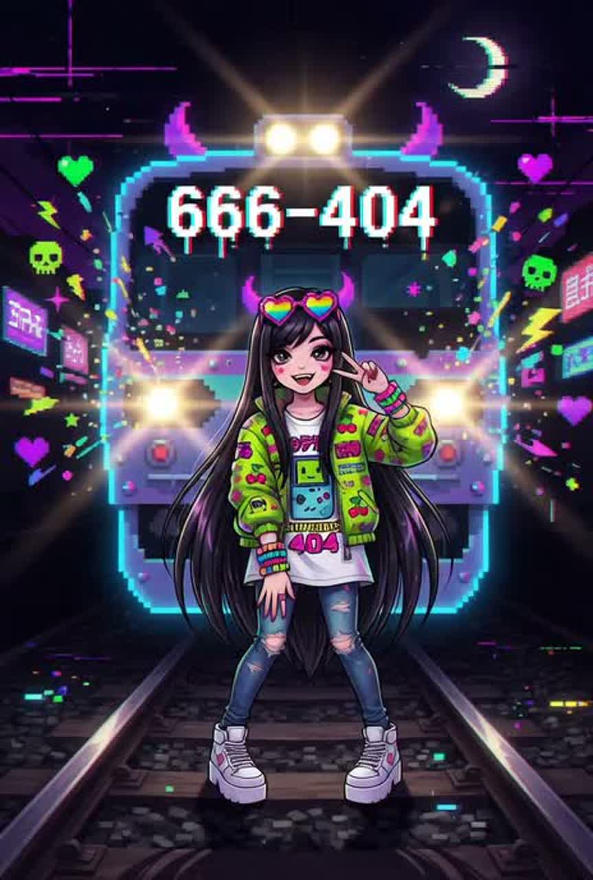 Наш Поезд в 8-БИТ! (Marcie Version)