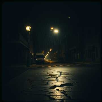 Simsiyah gece