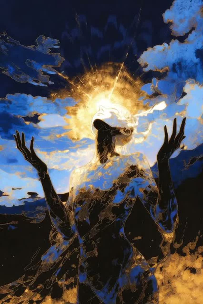 half a prayer.