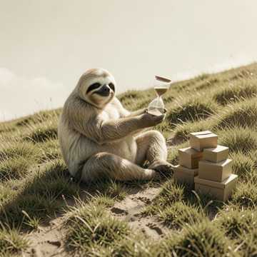 Like a sloth
