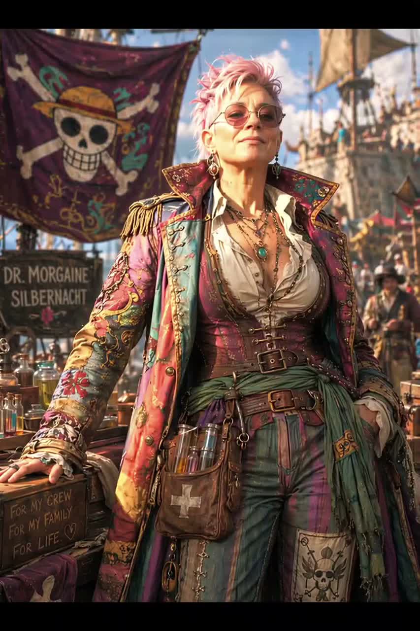 Queen Of Broken Tides (One Piece Anthem For Doctor Morgaine) Feat Avril Medhonig