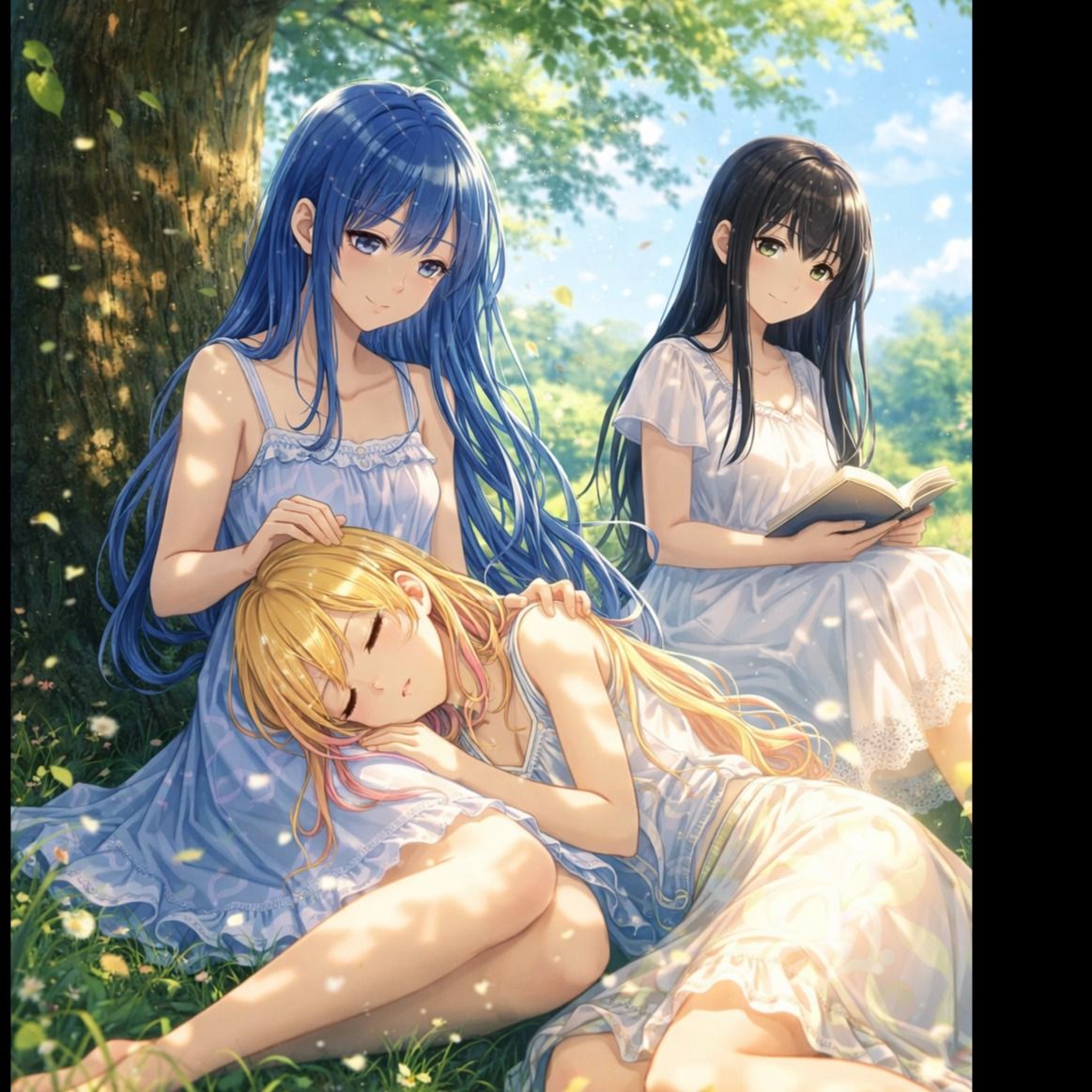 Shade in the midsummer