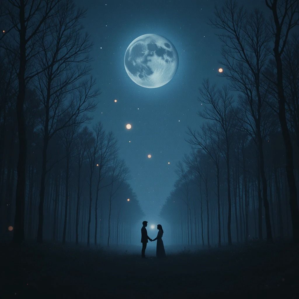 月にほどける距離 (Distance Untangling Under The Moon)
