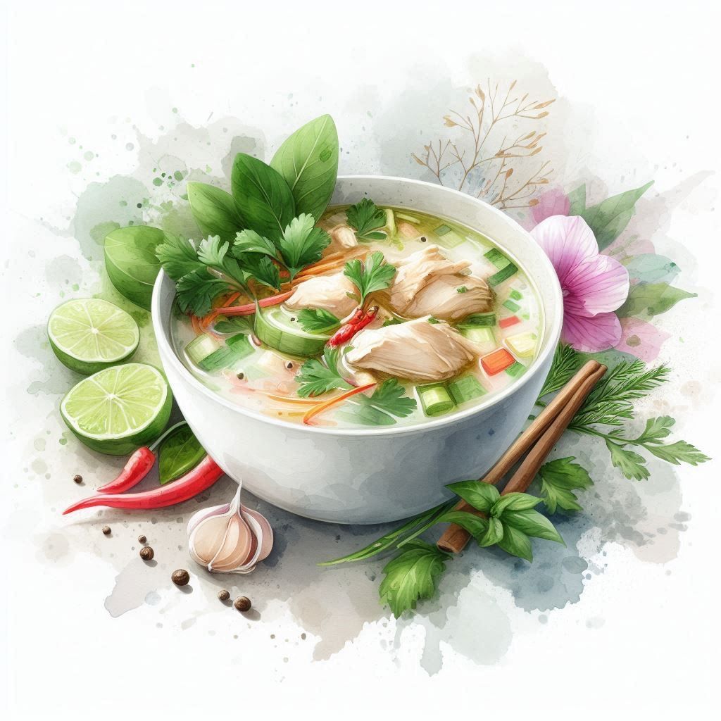Chicken Coconut Soup