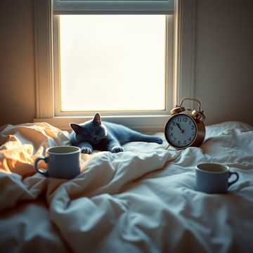Debout, Chat Bleu 2