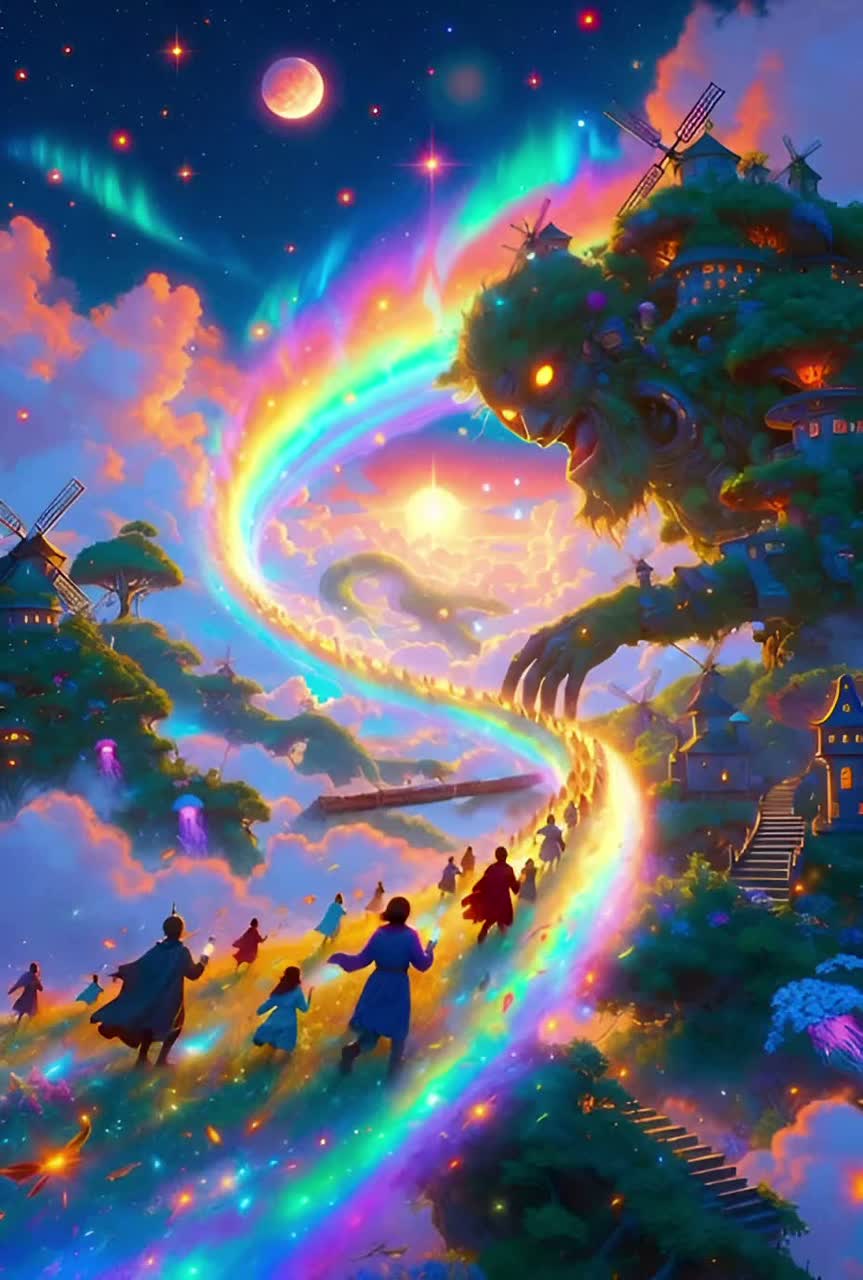 The Celestial Slide: Reign of the Neon Nomads (@Truble)