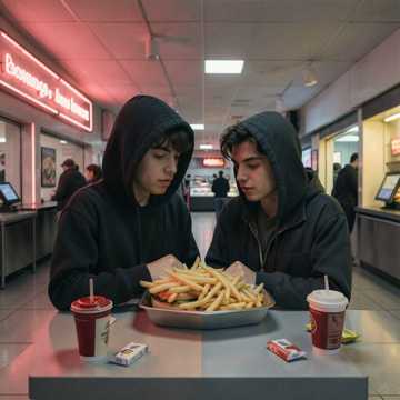 Вика KFC и тёмный принц