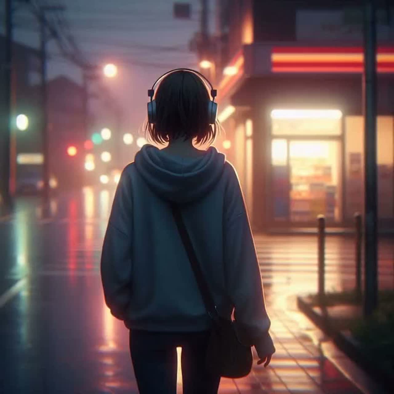 帰り道のリズム